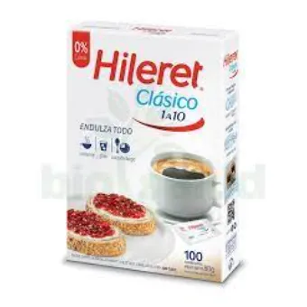 Edulcorante Hileret Sobres X 100 Clasico